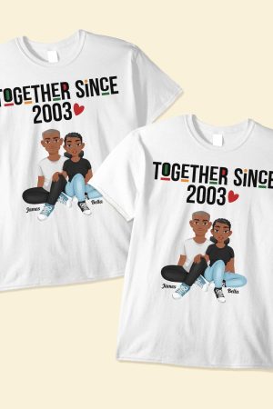 Together Since - Personalized Matching Shirts